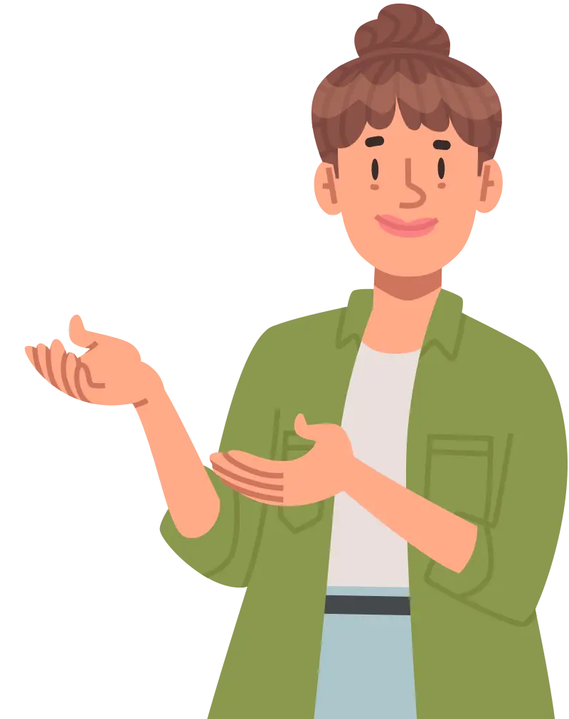 Person gesturing to the headline “Caregiving is Tough—but you don’t have to face it alone.”