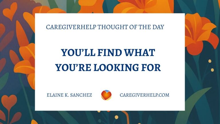 You’ll Find What You’re Looking For